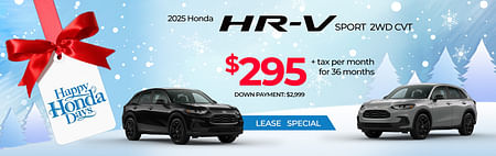 2025 Honda HR-V Lease Offer