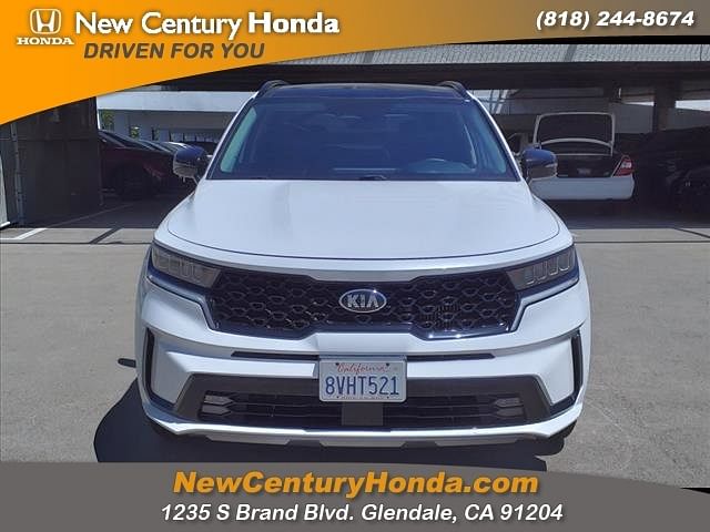 Used 2021 Kia Sorento EX with VIN 5XYRH4LF1MG034732 for sale in Glendale, CA