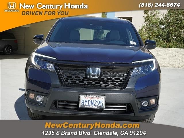 Used 2021 Honda Passport EX-L with VIN 5FNYF8H52MB037056 for sale in Glendale, CA