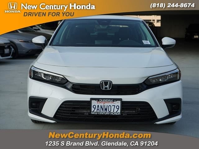 Used 2022 Honda Civic LX with VIN 2HGFE2F21NH576796 for sale in Glendale, CA