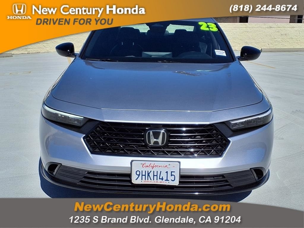 Used 2023 Honda Accord Hybrid Sport-L with VIN 1HGCY2F70PA048691 for sale in Glendale, CA