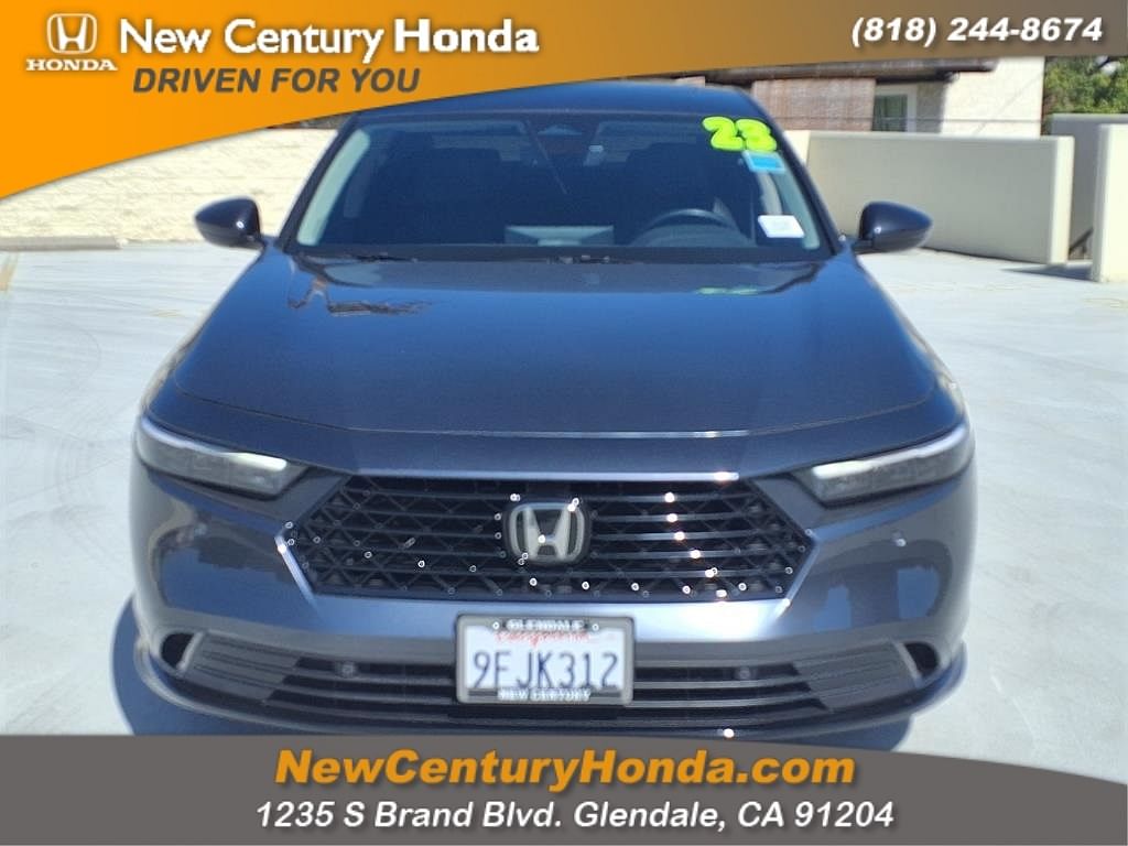 Used 2023 Honda Accord Hybrid EX-L with VIN 1HGCY2F62PA017059 for sale in Glendale, CA