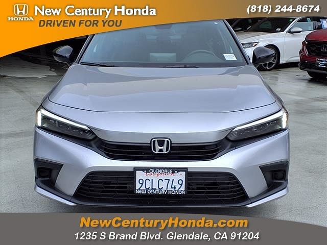 Used 2022 Honda Civic Sport with VIN 2HGFE2F55NH592266 for sale in Glendale, CA