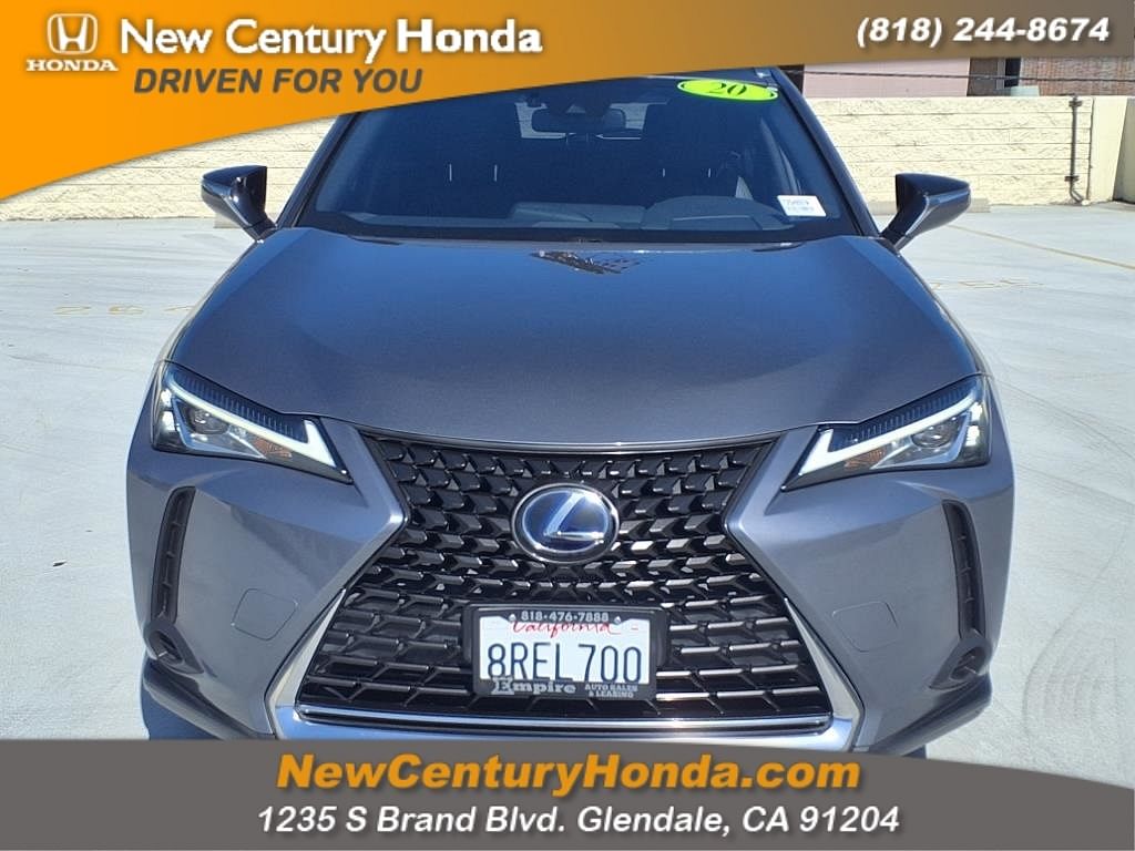Used 2020 Lexus UX Hybrid 250h with VIN JTHX9JBH6L2029264 for sale in Glendale, CA