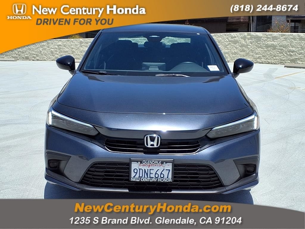 Used 2022 Honda Civic Sport with VIN 2HGFE2F59NH610171 for sale in Glendale, CA