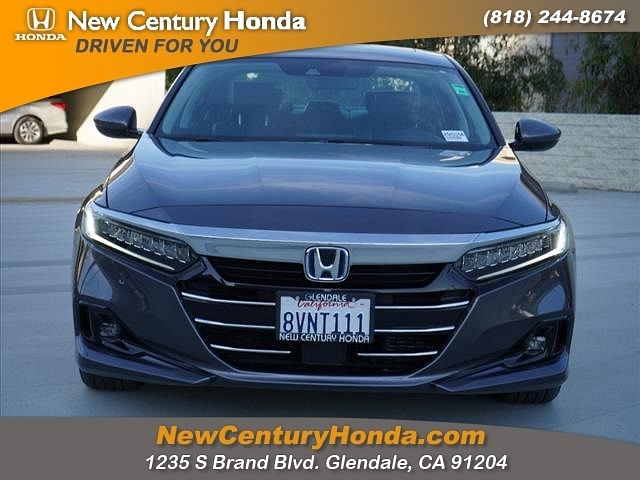 Used 2021 Honda Accord Hybrid EX-L with VIN 1HGCV3F50MA008328 for sale in Glendale, CA