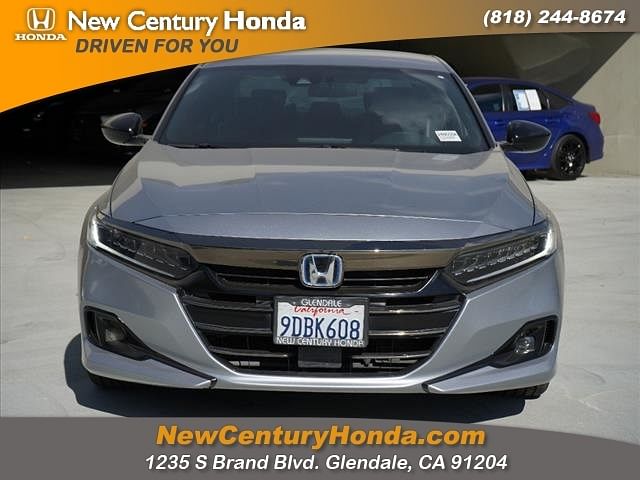 Used 2022 Honda Accord Hybrid Sport with VIN 1HGCV3F29NA030027 for sale in Glendale, CA