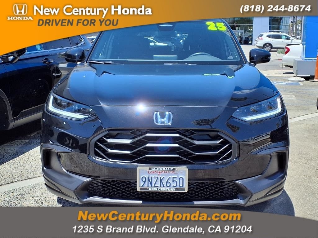 Used 2025 Honda HR-V Sport with VIN 3CZRZ1H50SM709461 for sale in Glendale, CA