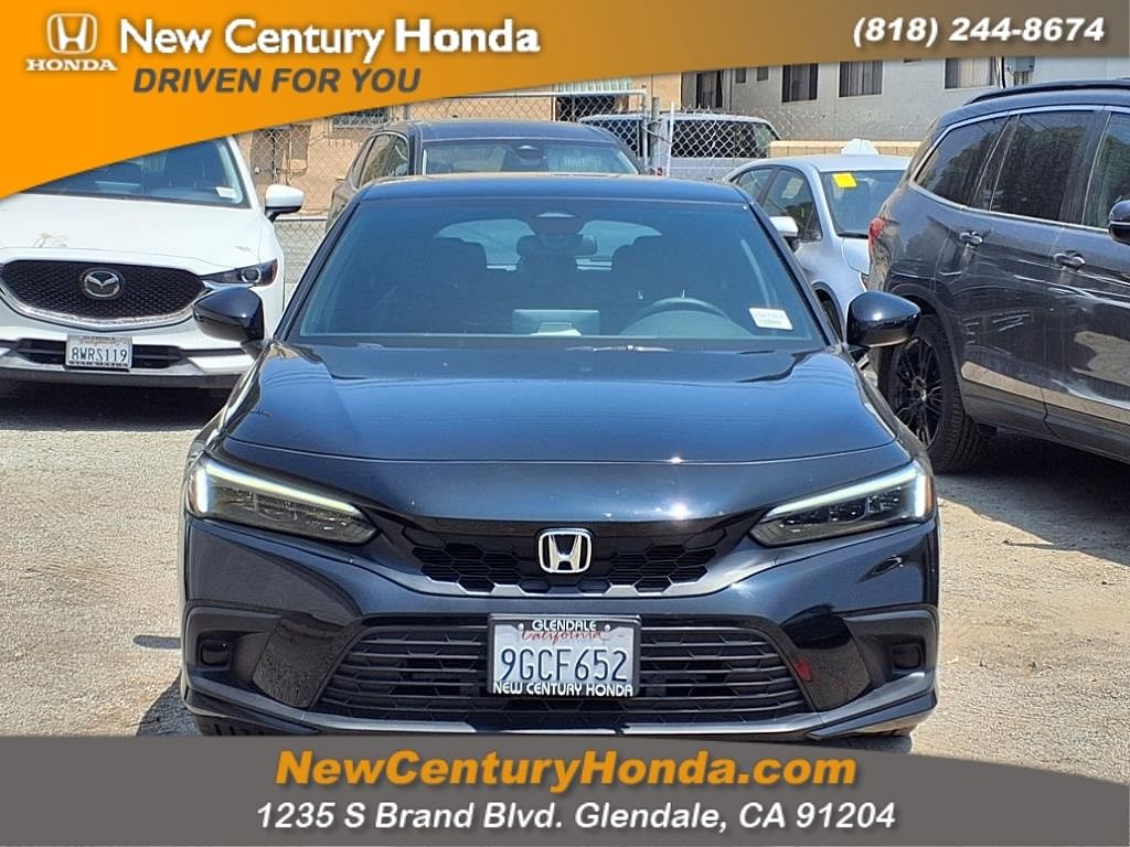 Used 2023 Honda Civic Hatchback Sport with VIN 19XFL2H86PE011254 for sale in Glendale, CA