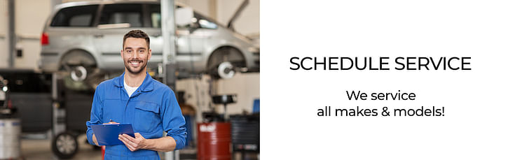 Schedule service banner