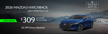 2026 Mazda MAZDA3 2.5 S Select Sport