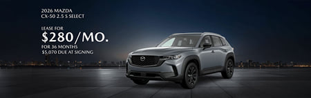 Lease 2026 Mazda CX-50 2.5S Select $280