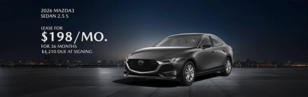 Lease 2026 Mazda Mazda3 2.5S $198