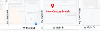 map of New Century Mazda