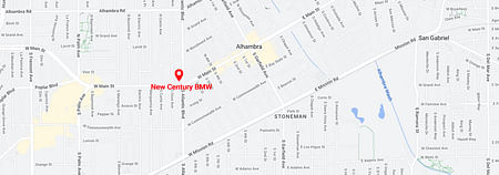 map of New Century BMW