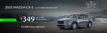 Mazda CX-5 $3,999 Down