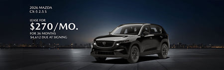 Lease 2026 Mazda CX-5 2.5S $270