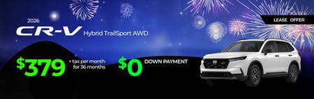 CR-V Hybrid TrailSport Lease Offer