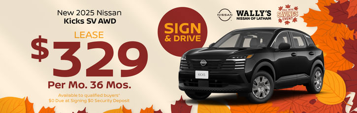 2025 Nissan Kicks  Lease Offer