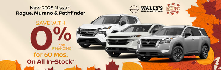 0% APR Special on Select Nissan Models
