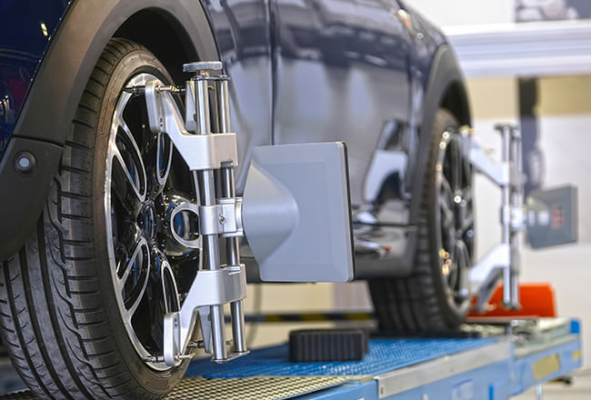 A wheel alignment tool