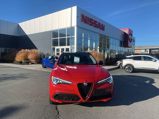 Used 2021 Alfa Romeo Stelvio Ti with VIN ZASPAKBN9M7D09499 for sale in Latham, NY