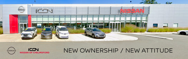 Icon Nissan of Chelmsford About Us Banner