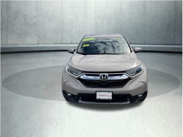Used 2018 Honda CR-V EX with VIN 2HKRW2H50JH666376 for sale in Chelmsford, MA