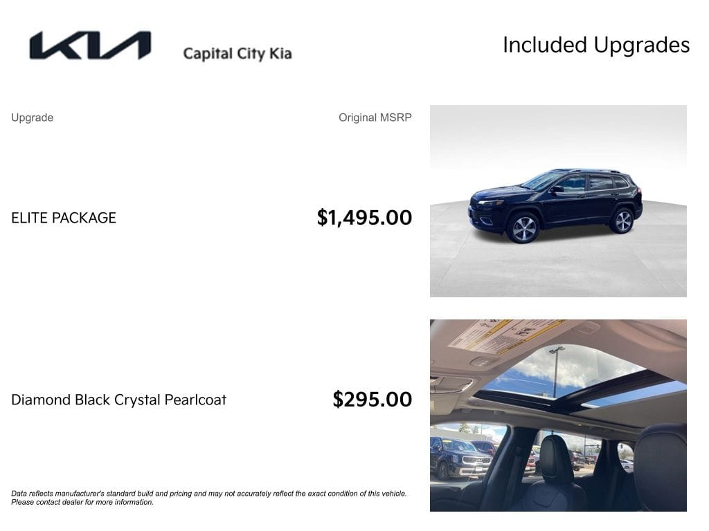 4 thumbnail image of  2021 Jeep Cherokee Limited