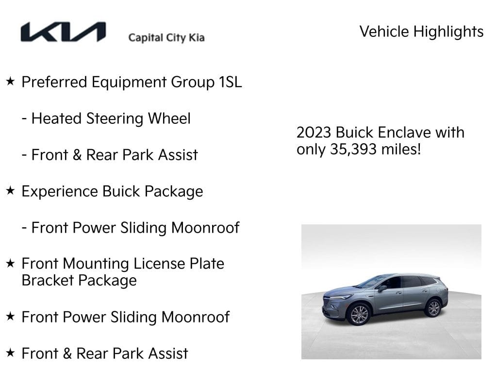 8 imagen en miniatura de 2023 Buick Enclave Essence