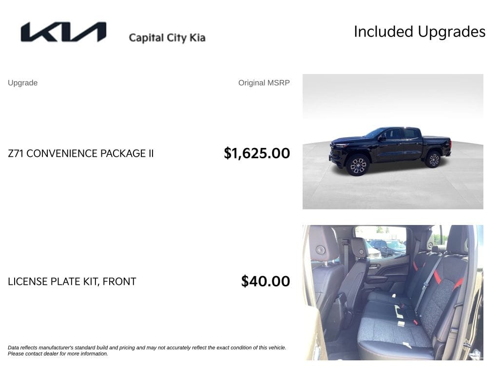 4 thumbnail image of  2023 Chevrolet Colorado Z71