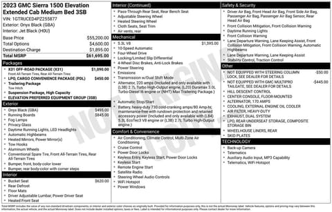 imagen de 2023 GMC Sierra 1500 Elevation