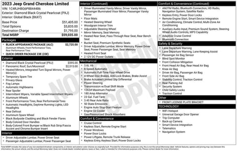 1 image of 2023 Jeep Grand Cherokee Limited