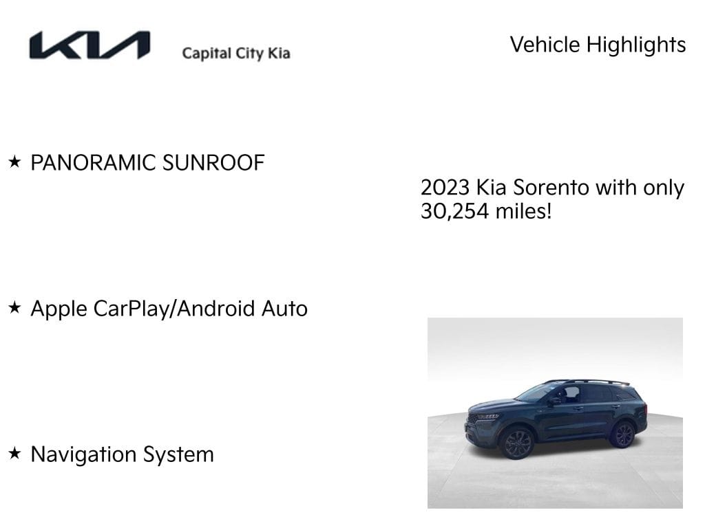 7 imagen en miniatura de 2023 Kia Sorento X-Line EX