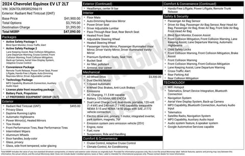 1 image of 2024 Chevrolet Equinox EV LT
