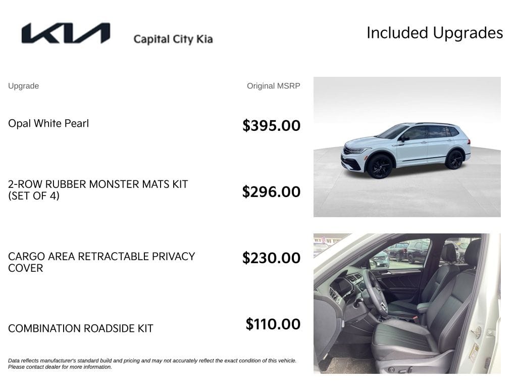 4 thumbnail image of  2024 Volkswagen Tiguan 2.0T SE R-Line Black