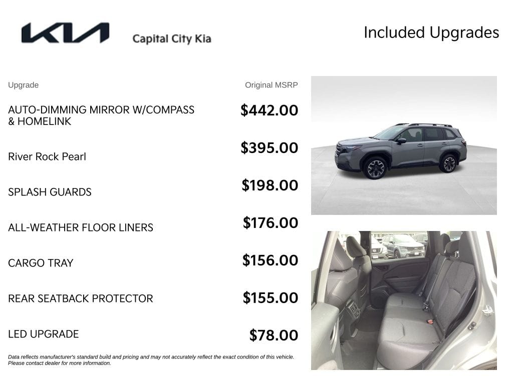4 thumbnail image of  2025 Subaru Forester Premium