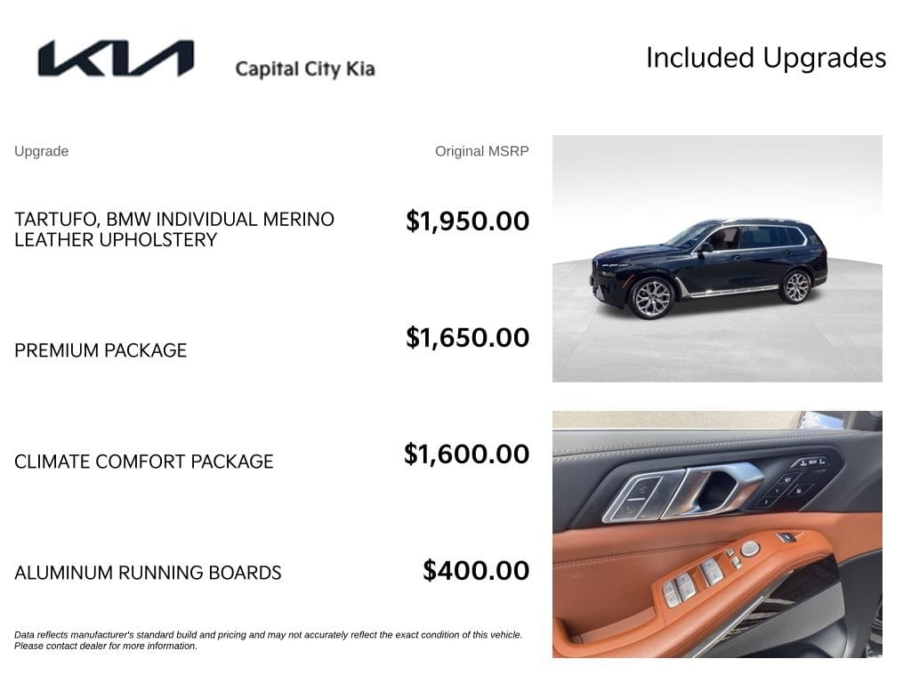 4 thumbnail image of  2026 BMW X7 xDrive40i