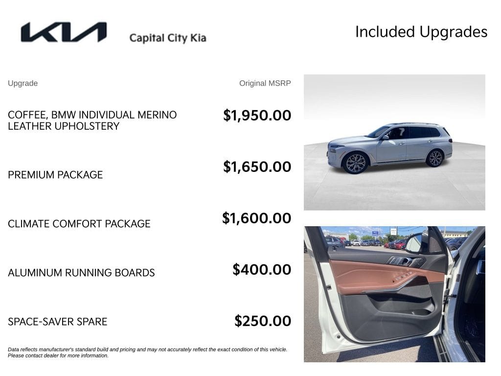 4 thumbnail image of  2026 BMW X7 xDrive40i