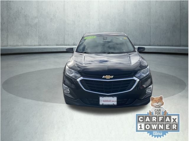 Used 2021 Chevrolet Equinox LT with VIN 3GNAXTEVXML392247 for sale in Chelmsford, MA