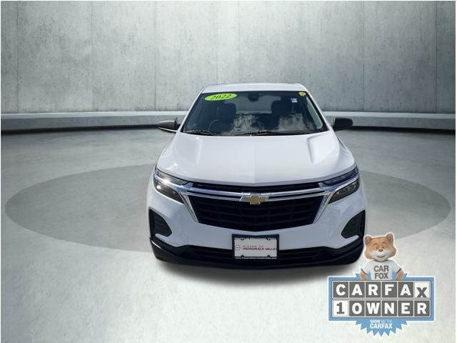 Used 2022 Chevrolet Equinox LS with VIN 2GNAX5EV3N6105963 for sale in Chelmsford, MA