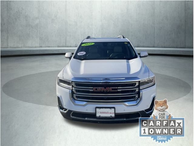 Used 2021 GMC Acadia SLT with VIN 1GKKNULS3MZ223010 for sale in Chelmsford, MA