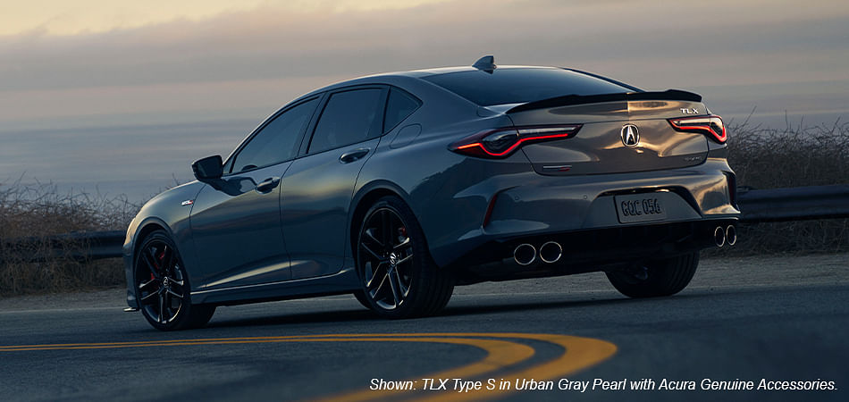 Type S in Urban Gray Pearl with Acura Genuine Accessories