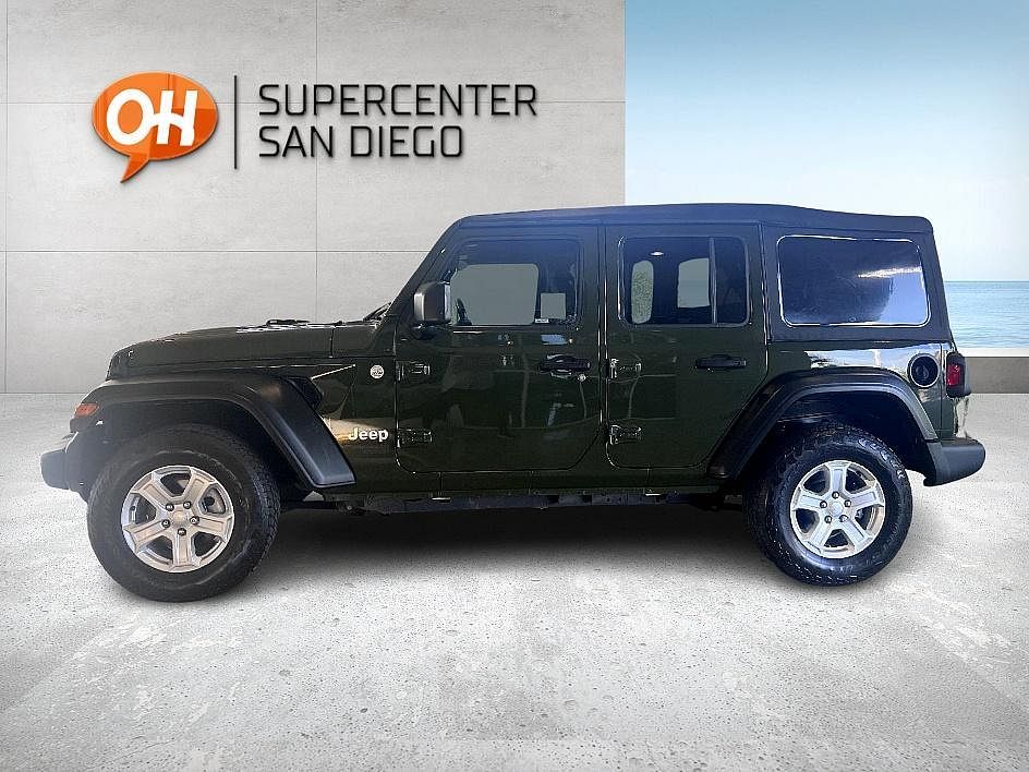 Used 2021 Jeep Wrangler Unlimited Sport S with VIN 1C4HJXDN0MW640162 for sale in Temecula, CA