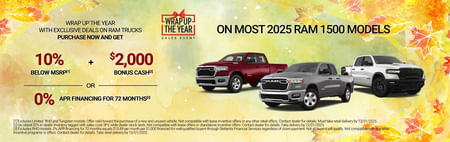 2025 RAM 1500 Offer