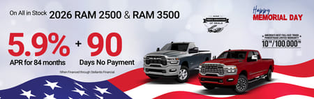 Ram 2500 & Ram 3500 APR Offer