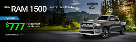 RAM 1500 Laramie Lease Special