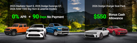 90 Days No Payment | $550 Bonus Cash