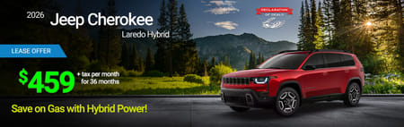 2026 Cherokee Lease Special