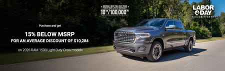 New 2026 Ram 1500 Purchase Offer